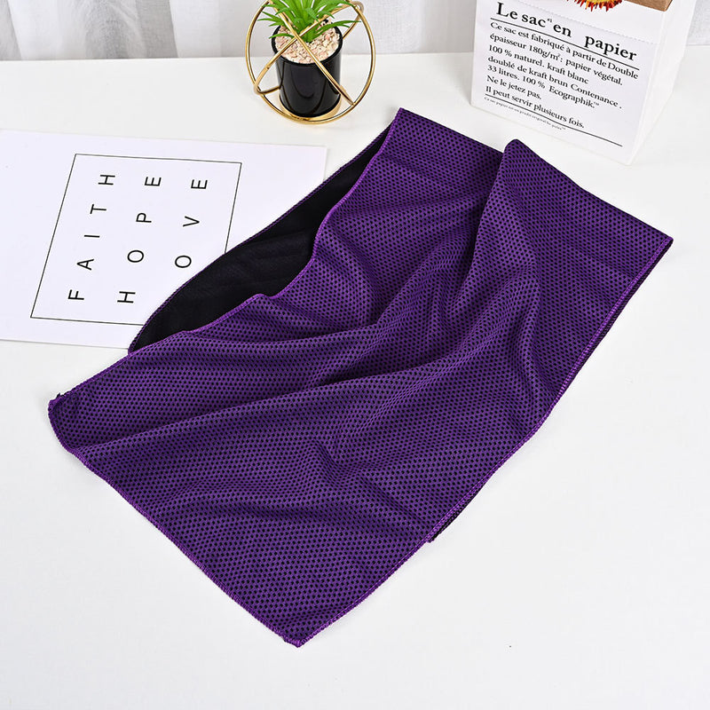 Quick-Drying Outdoor Sports Cooling Towel For Yoga & Beach — alternate view