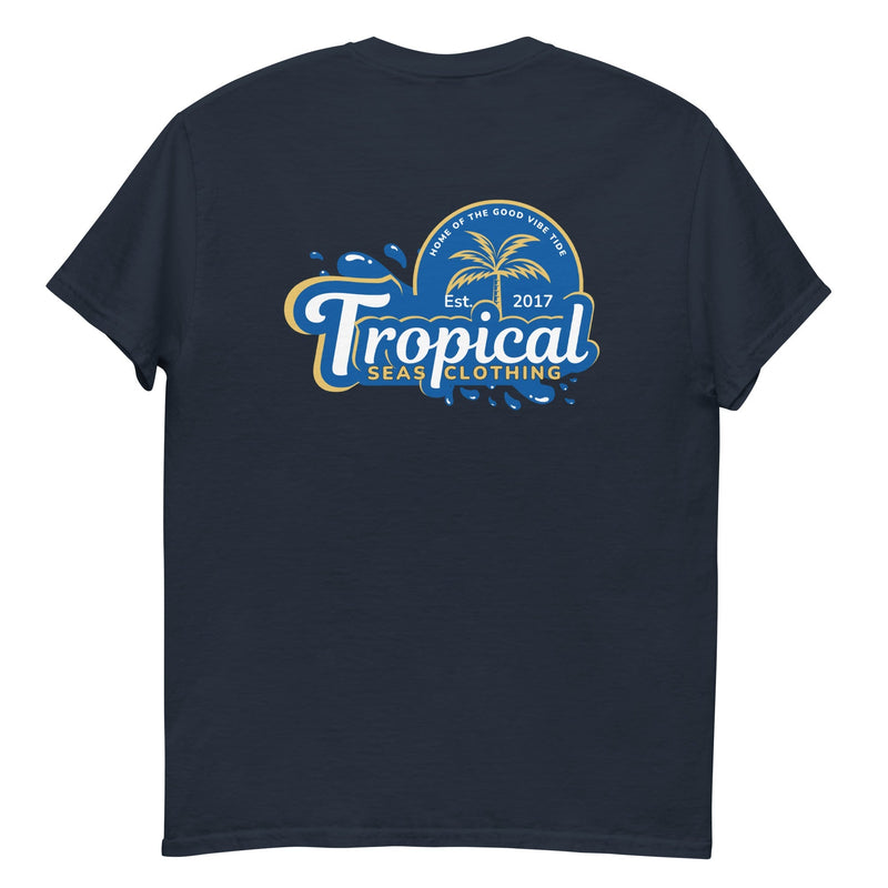 Tropical Tides Classic T-shirt : Ride the Waves of Fashion — alternate view