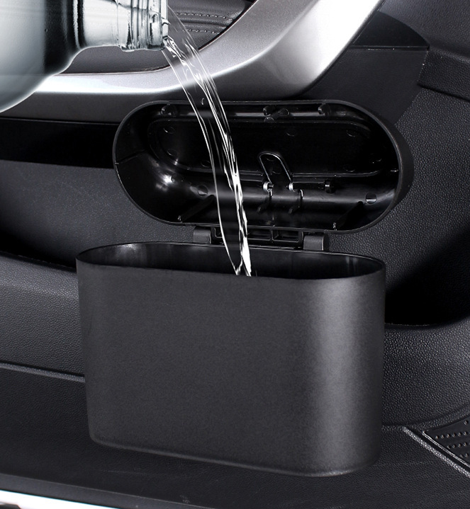 Folding Car Trash Can — alternate view