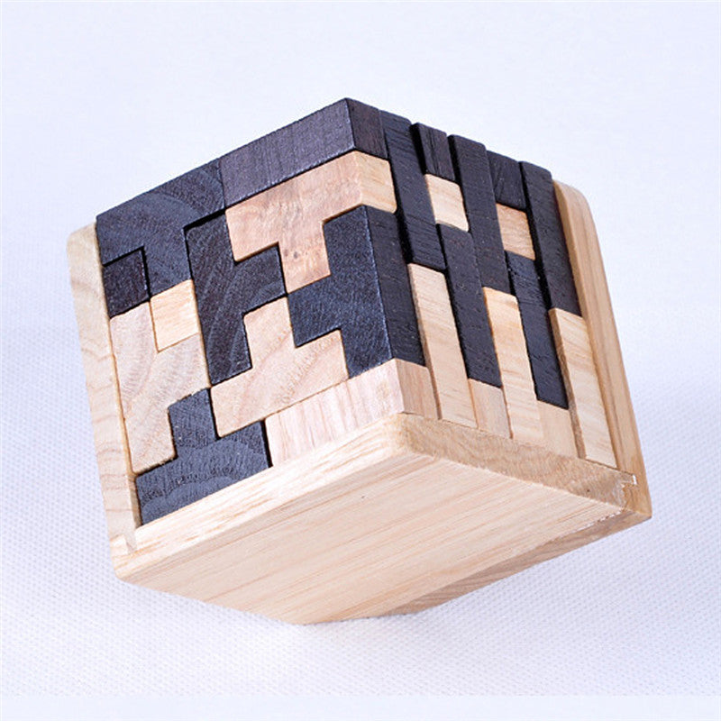Wooden Brain Teaser Puzzle — alternate view