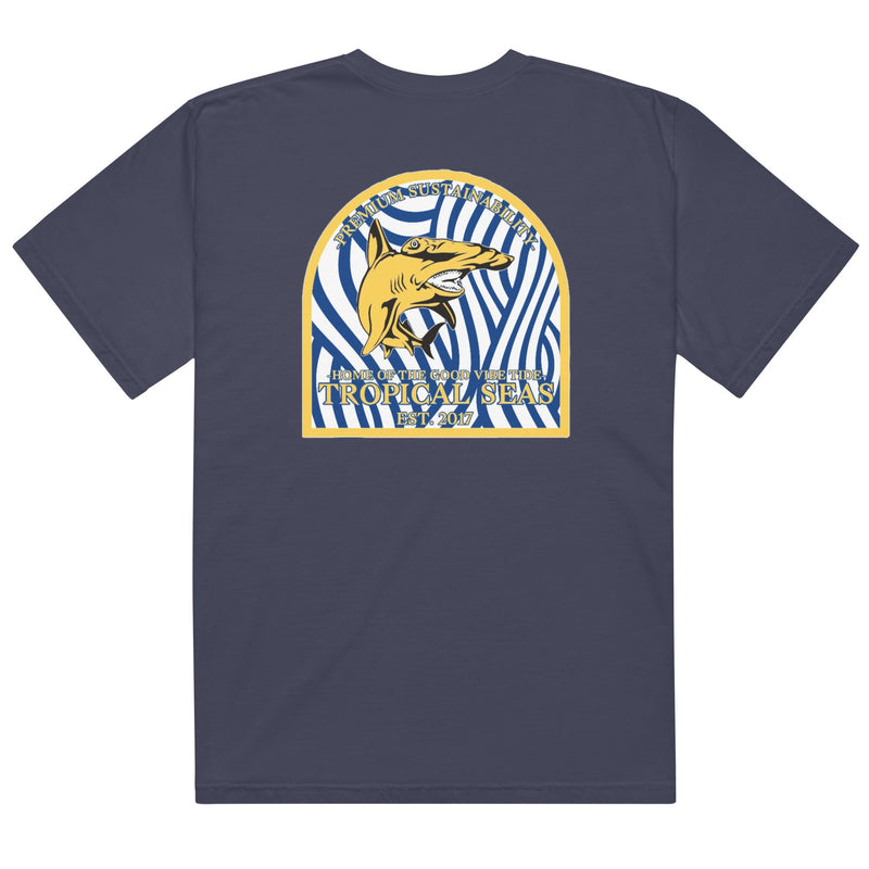 Men’s Hammerhead Shark Heavyweight T-Shirt — alternate view
