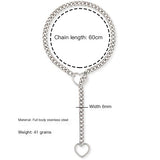Heart Slip Chain Necklace for Women
