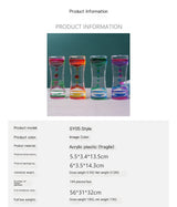 Dual Color Liquid Acrylic Hourglass Timer Decor
