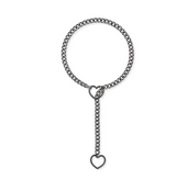Heart Slip Chain Necklace for Women