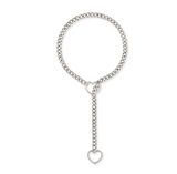 Heart Slip Chain Necklace for Women